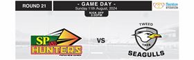 SP PNG Hunters vs Tweed Seagulls