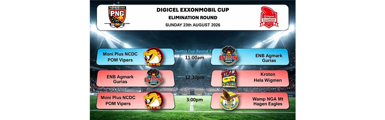 Digicel ExxonMobil Cup - Elimination Finals