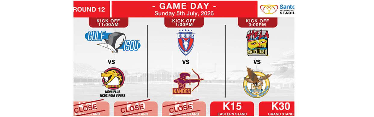 Digicel ExxonMobil Cup - Round 12