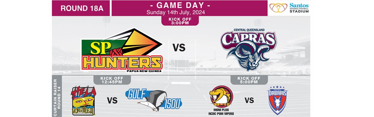 SP PNG Hunters vs CQ Capras